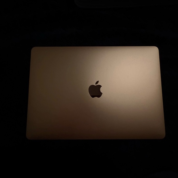 Apple Laptop in Gold Finish